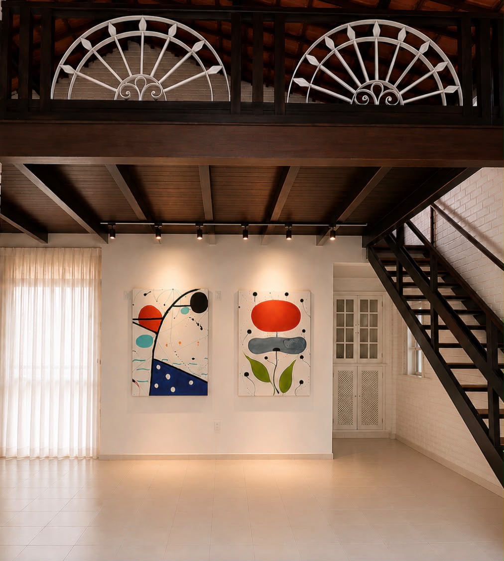 Publicação do Instagram da Atum House